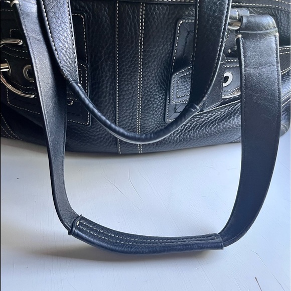 Rare classic Coach bag w/ pebbled leather *AUTHENTIC* - Picture 8 of 15